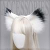 Søt plysj Fox Cat Ears Kunstig Cosplay Hårtilbehør Dyreører Hodeplagg Jul