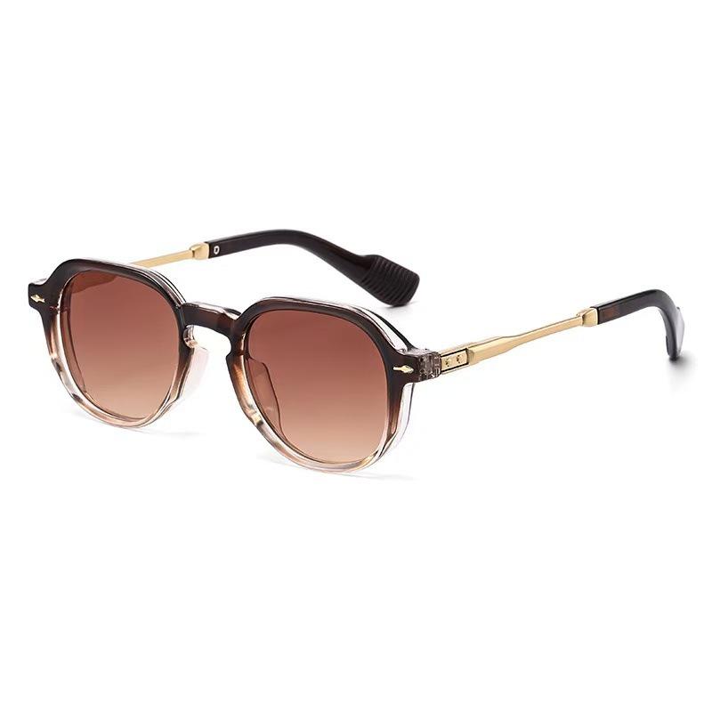 Spicy Girl Retro Aviator Sunglasses: Small Frame, Anti-UV, Classic European & American Style for Women