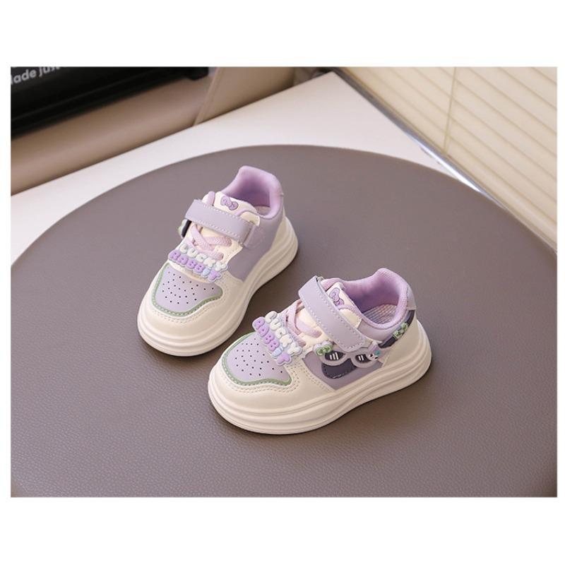 Girls' Sports Shoes Autumn New Soft-soled Cartoon Classmates Casual Shoes Girls' Princess Shoes Medium and Small Children's Board Shoes