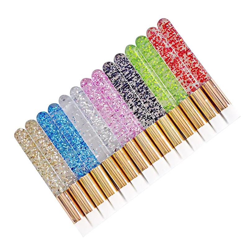 Wholesale 30/50pcs Eyelash Cleaning Brushes for Eyelash Extensions Glitter Lash Shampoo Brushes Nose Pore Cleansing Makeup Tools