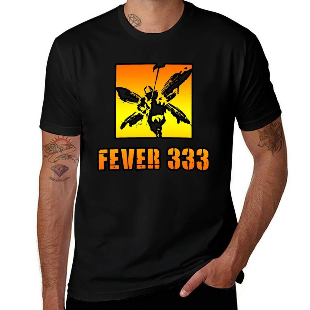 The Fever 333 Band Classic T-Shirt Daily Wear Plain Short Sleeve Shirt