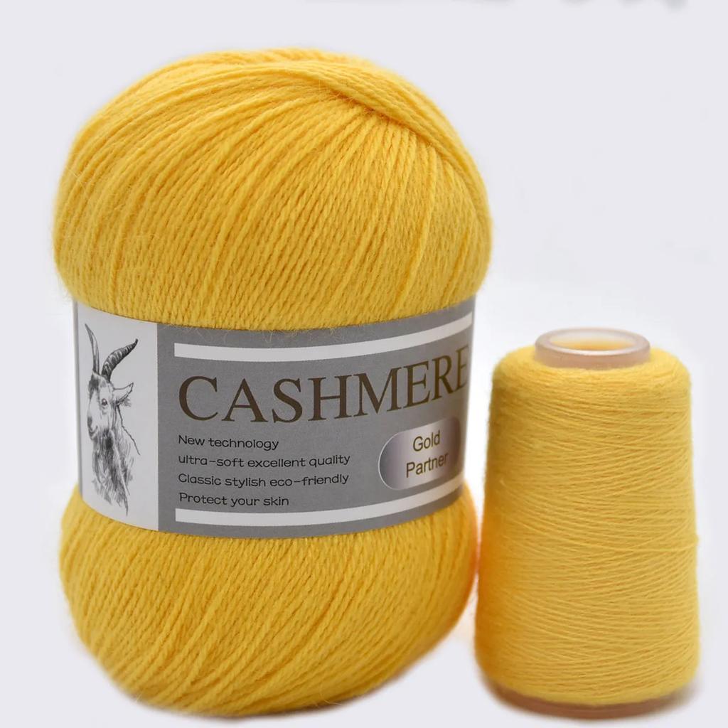 6 buc Cașmir Lână Pieptănată Moale și Durabilă Caldă Luxoasă Asortiment Vibrant Mănunchi de Fire Moale și Gros Tricotat și Croșetat DIY Total Eșarfe 300g/10.56oz