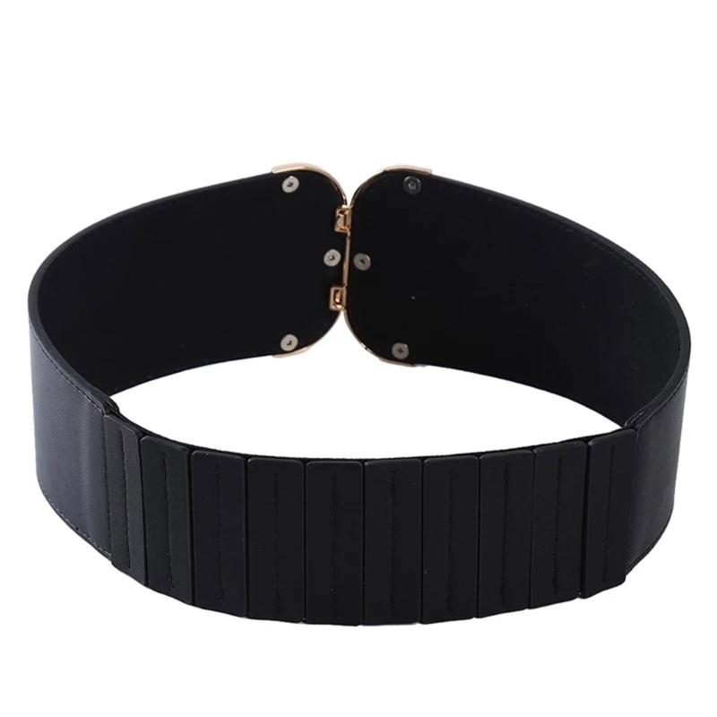 Street Styles Belt Leather Trendy Waist Belts Ladies Western Styles Waistband Fashion Waist Accessory