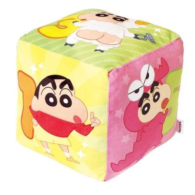 Tees Factory Crayon Shin-chan Dice Cushion, Transforming Shin-chan, Approx. H200xW200xD200mm, KS-5529229HS
