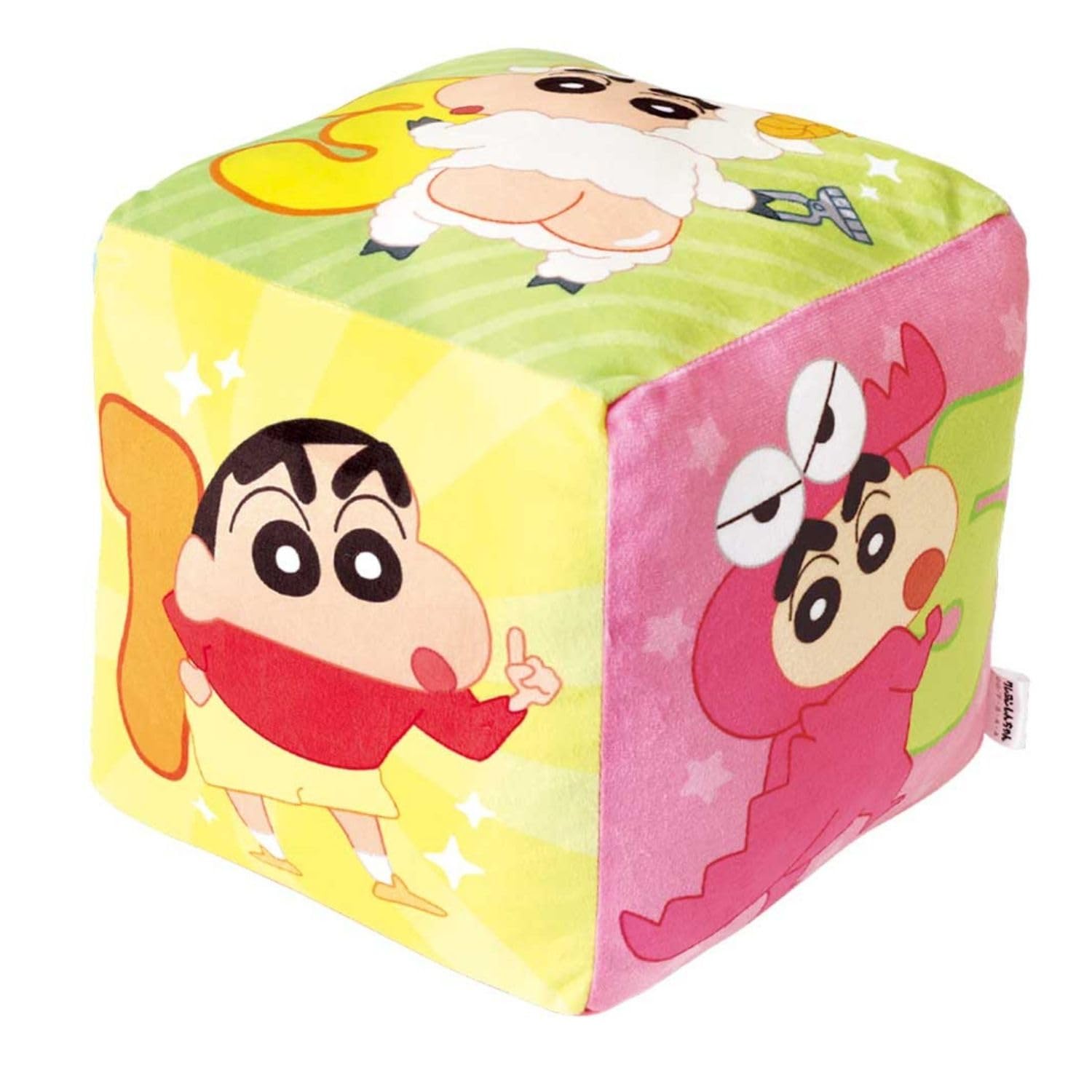 

Tees Factory Crayon Shin-chan Dice Cushion, Transforming Shin-chan, Approx. H200xW200xD200mm, KS-5529229HS