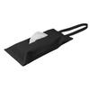 HOUSIST Tissue PU Tissue Wall Kitchen Wet Gift Case, Hanging, Stylish, Car, Leather, Cover, Mounted, Mask, Paper, Wipes, Multi-Purpose Case, (Black)