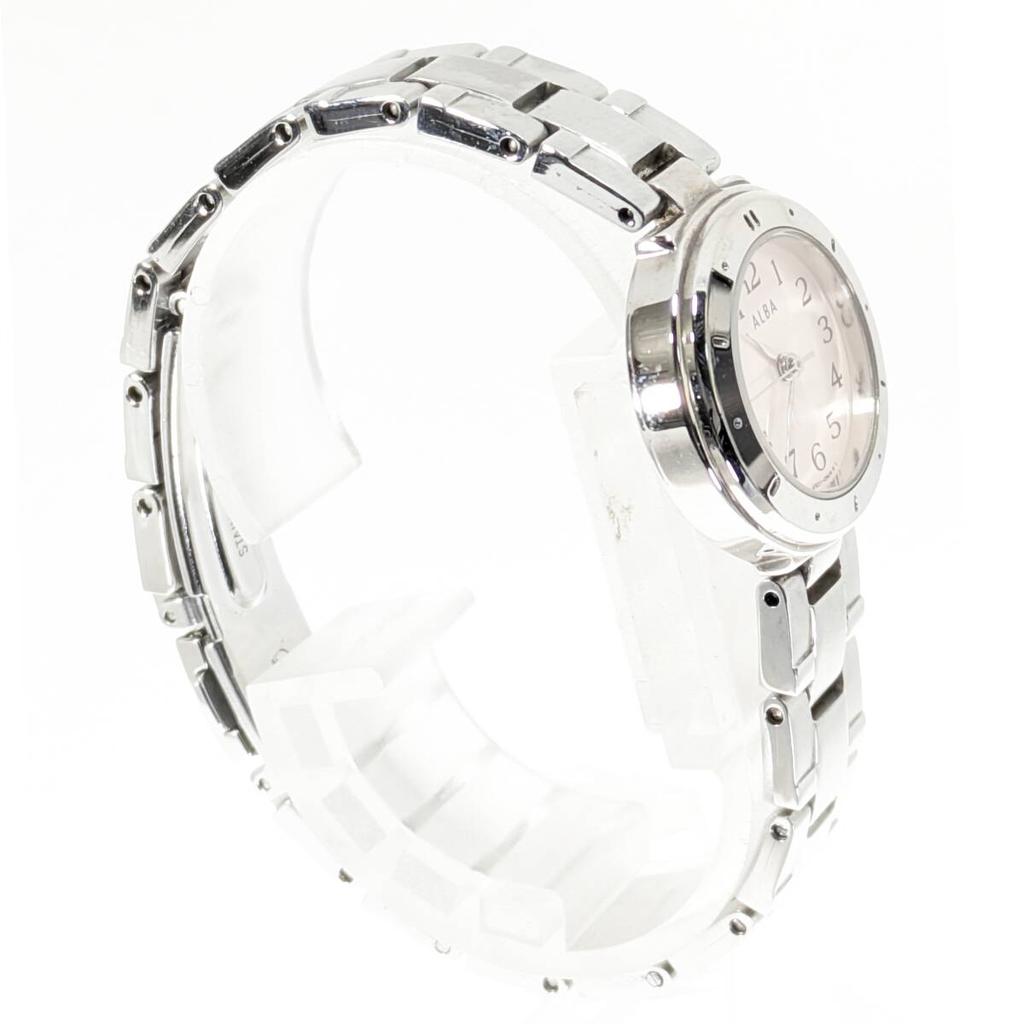 SEIKO ALBA Battery Working Ladies' Watch, Replaced, W-67
