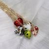 Delicate Glass Pendant Charm Choker Necklace Elegant Collar Chain Fashionable Neckwear Gift Jewelry for Girls Lady