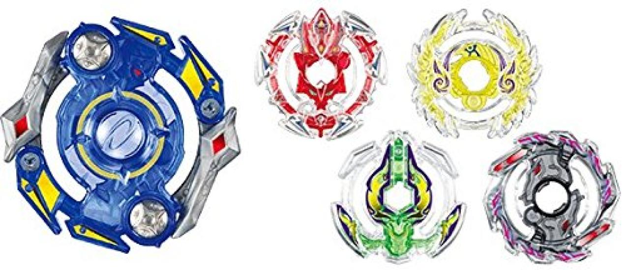 

Коллекция случайных слоев Beyblade Burst Все 5 типов BG-02 Vol.2