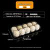 Yudu 10-Cell Thickened Plastic Egg Trays