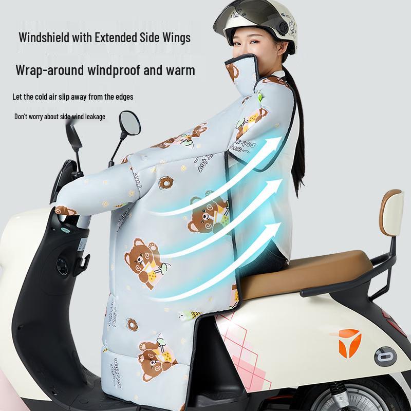 Winter Electric Scooter Windproof Quilt