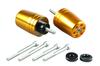 POSH Handlebar End for Honda Suzuki M6 Honda/Suzuki, Ultra Heavy, Bar End