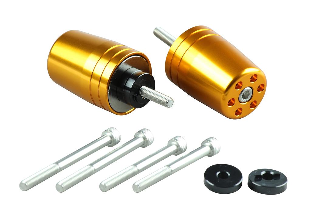 POSH Handlebar End for Honda Suzuki M6 Honda/Suzuki, Ultra Heavy, Bar End