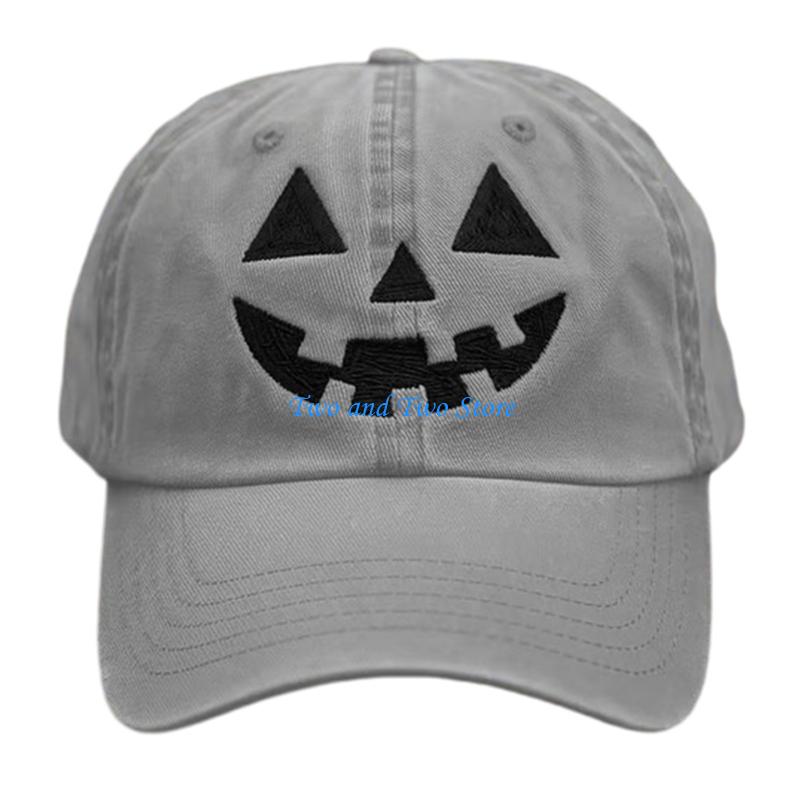 HX6F Eye Catching Baseball Cap Halloween Theme Practical Construction Adjustable Closure