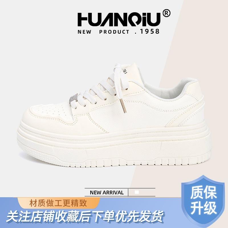 Global Platform White Shoes Women's ZHQ5958 New Summer Student Versatile Niche Casual Board Shoes Women's Shoes