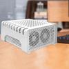 Black Mini ITX Metal Computer Case - Desktop/HTPC