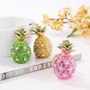 Mini Pineapple Keychain, Diamond Set, Women's Bag Pendant, Creative Handmade Accessories, Small Gifts