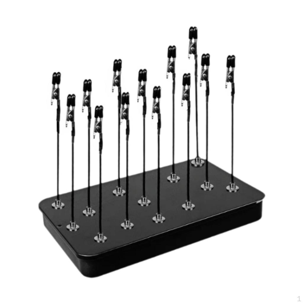 Alligator Clip Sticks Set Model Coloring Table Multipurpose Painting Stand Base Holder