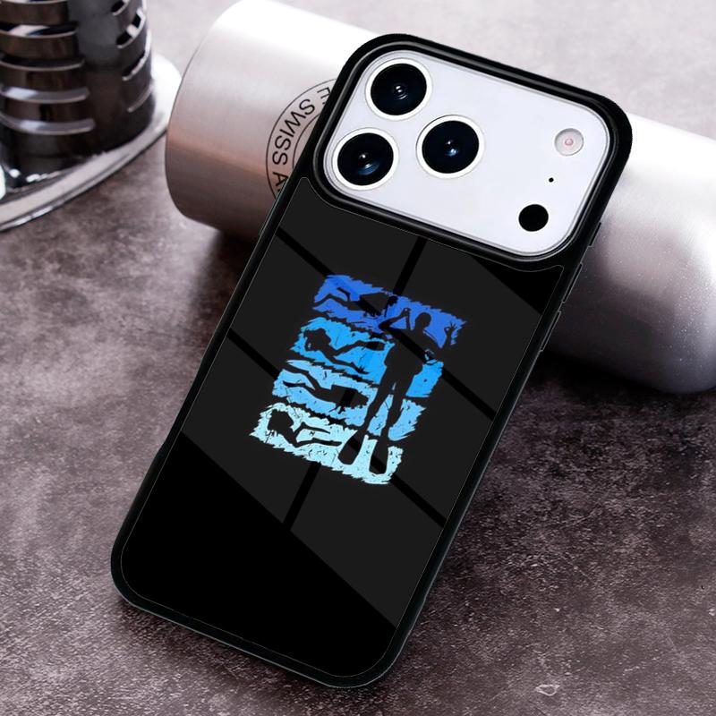 

Scuba Diver Underwater Diving Phone Case For iPhone 17,16e,15,14,13,12,11,Mini,Pro,MAX soft Silicone Cover iPhone 14 Pro