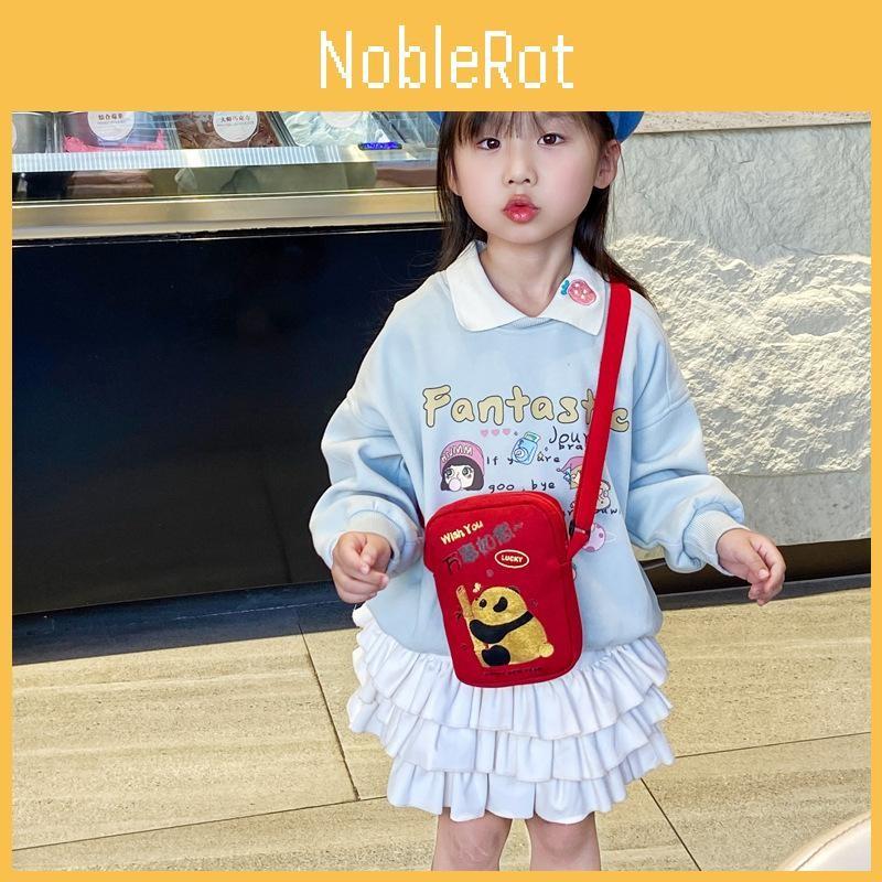 Mini Canvas Cute Panda Shoulder Bag For Kids Perfect For New Celebrations Year
