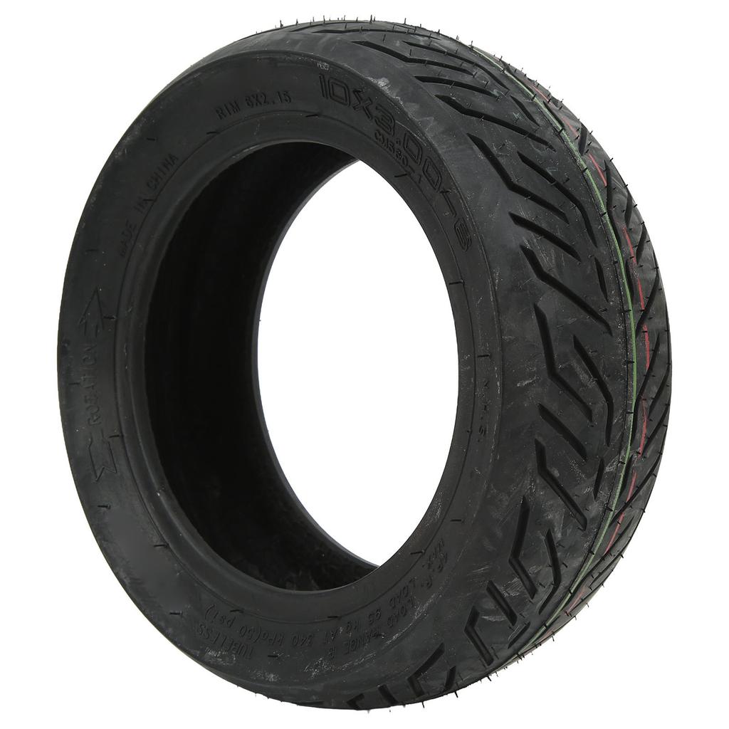 Electric Scooter Tire for 10x3.00 6 Scooters Outer Tires Elasticity Pressure Resistance Wear Resistant Rubber Tubeless