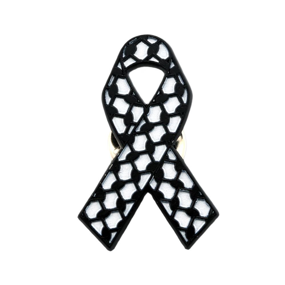 

Souvenir Black Badge Pin Queen Mother Alloy Badge Accessory Ribbon Bow Pin Dress Coat Accessories Style 1