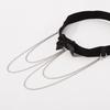 Leg Chain Sexy Boho Style Bowknot Decor Thigh Chains Shinning Body Chain Festival Rave Body Supplies for Women Girls