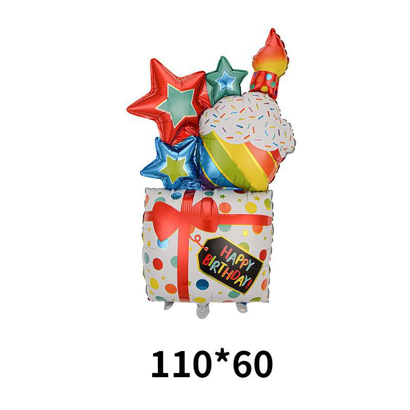 First Birthday Crown and Number Balloons for Baby Photo Props and Party Decoration