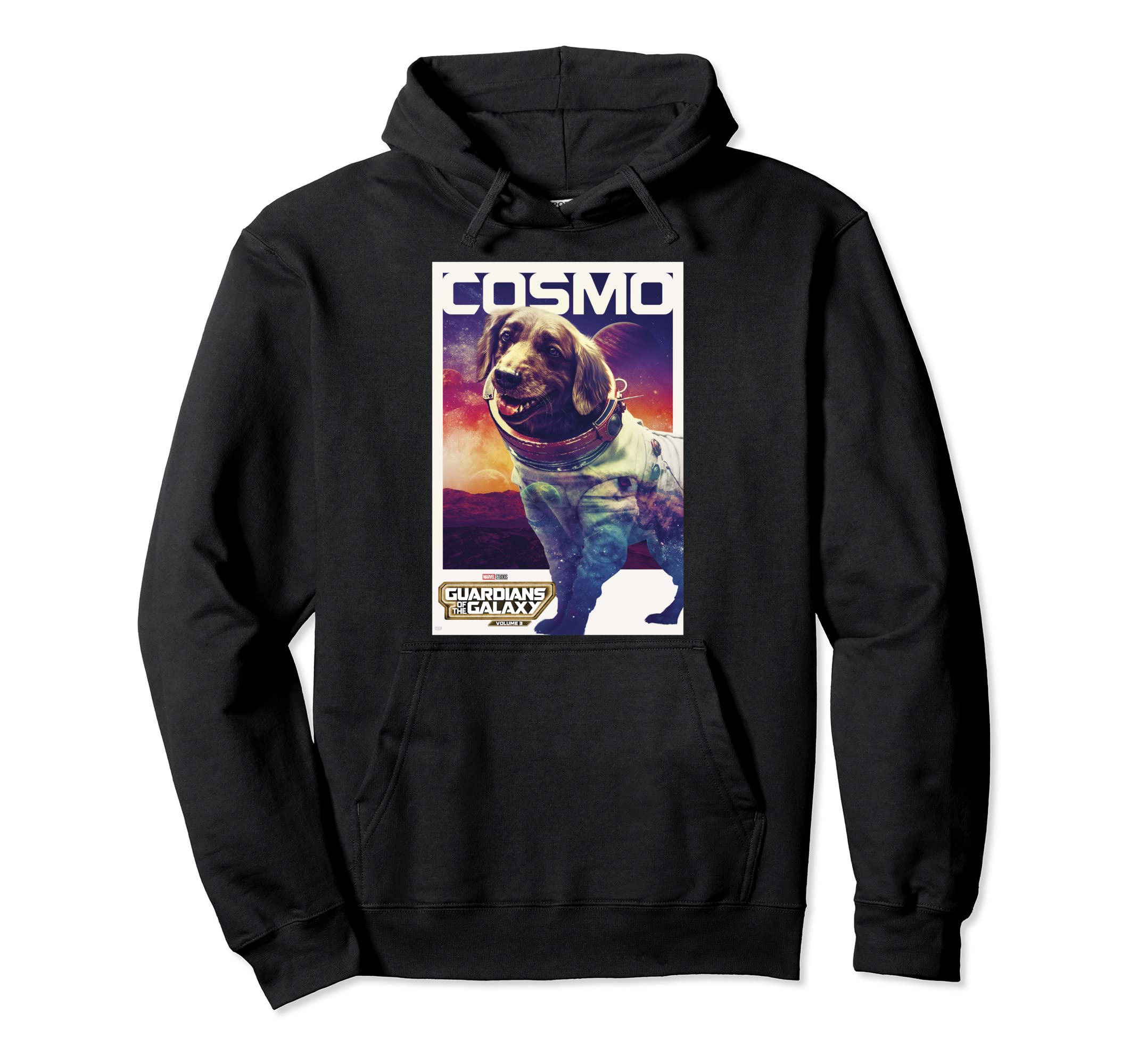 

Marvel Guardians of the Galaxy Vol. 3 Cosmo Solo Poster Hoodie
