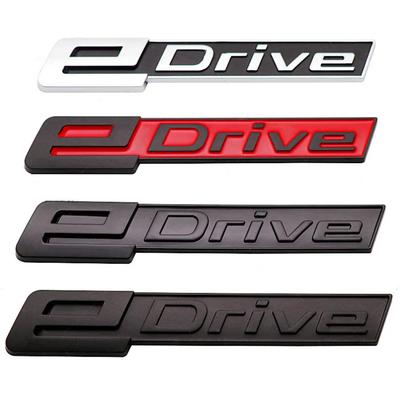 Logo 3D ABS eDrive Emblemat Naklejka na Błotnik Tylnego Bagażnika Samochodu Stylizacja Samochodu Dla eDrive 225 i4 i3 i8 X1 X5 530e i01 i12 i15