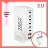268W Gallium Nitride Multi-Port Fast Charger for Phones, Tablets, Laptops