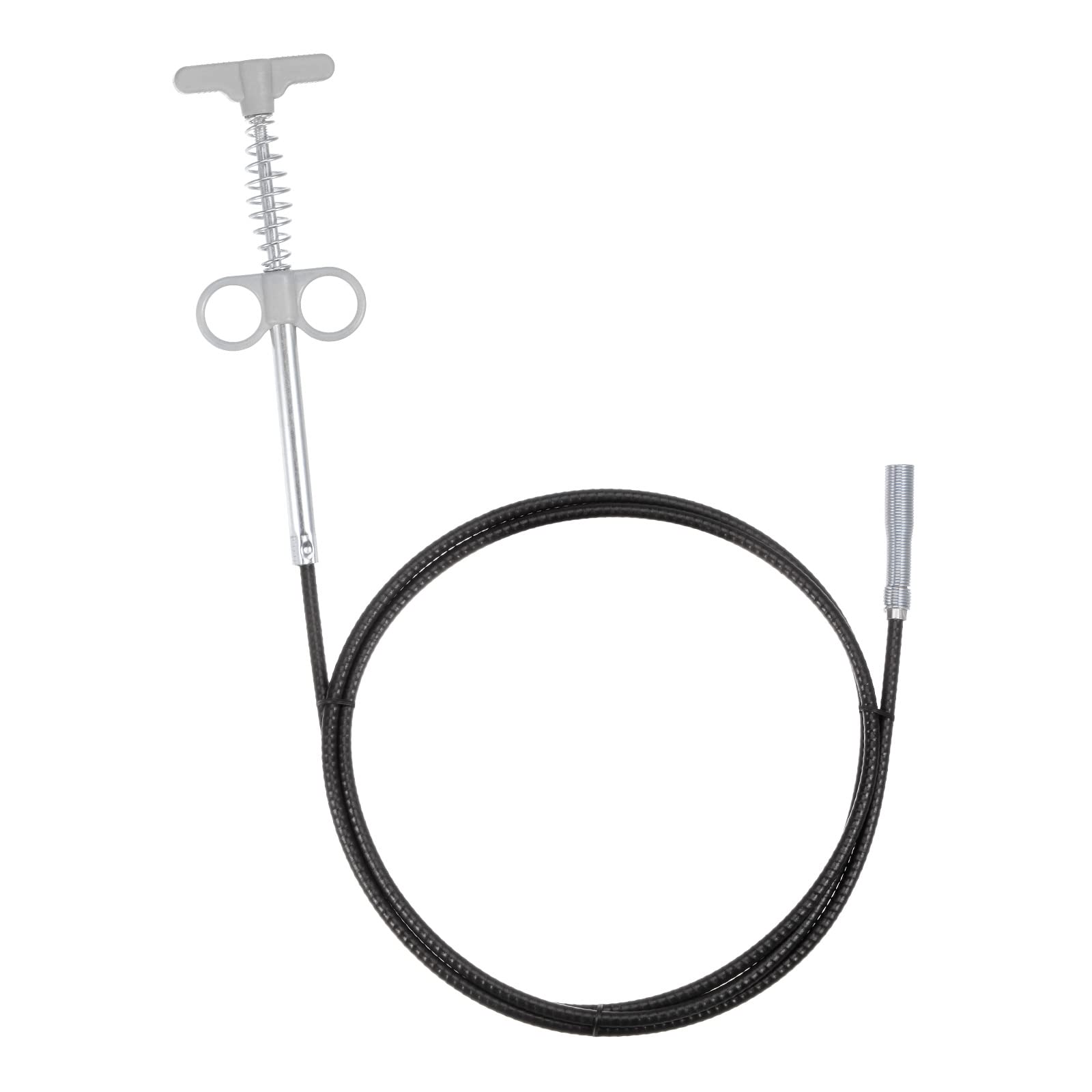 

uxcell Гибкий захват-клешня Инструмент для захвата 2 м Нержавеющая сталь Крюк для чистки канализации Инструмент для очистки канализационного стока для прочистки раковины, туалета, ванны, канализации