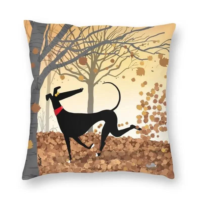 Greyhound Bedroom Sofa Cushion Cover Home Decor Pet Dog Living Room Lovers   Pillowcase
