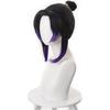 Cosplay Wig, Purple, Short, Anime Style, Full Wig with Decorations, Heat-Resistant Wig, Cosplay Accessories, Wig Net Included, Perfect for Comic