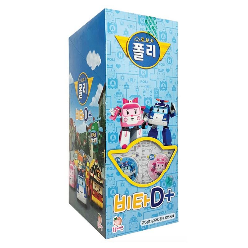 Robocar Poli Vita D+, 250 tablets, 4 units