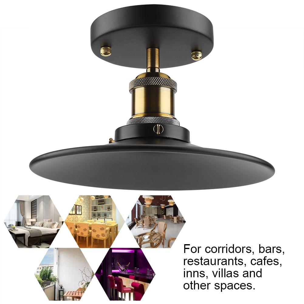 E27 Vintage Ceiling Pendant Lamp Hanging Light Corridor Lighting Decoration Short