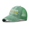 New Embroidered PASTOR Washed Distressed Cotton Mesh Baseball Caps Hip Hop Men Adjustable Trucker Cap Women's Snapback Dad Hat