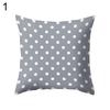 Cushion Cover Case Square Geometric Gray Throw Pillow Protector Bedding Articles