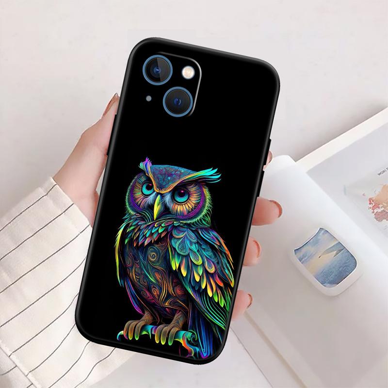 Cartoon Art Owl New High-End Shell Phone Case for Xiaomi Poco C40 C50 C51 C55 C65 C71 C75 F2 F3 F5 F6 F7 M2 M3 Pro Ultra
