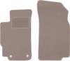 Beżowe dywaniki przednie dla: Peugeot 406 sedan, kombi, break (1995-2004)