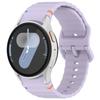 Silikonowy Pasek Do Samsung Galaxy Watch 7/6/5/4 44mm 40mm 5 Pro Oficjalna Falista Bransoleta Galaxy Watch FE/6 Classic 47mm 43mm Pasek