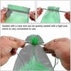 100pcs Bunch Protection Bag 30x20cm/10x15cm Grape Fruit Organza Bag With Drawstring