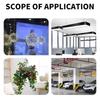 10pcs Steel Wire Rope Fixed Clip Adjustable Removable Screws Fixed Cable Clamp Copper Metal Hanging Suspension Clip Hardware