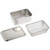 Kanda Kan Tofu Drainer Set, Stainless Steel, Made In Japan, Tsubame-Sanjo, No Handle, For Commercial Use, Product Number: 038059