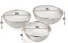 Made in Japan Stainless Steel Colander Set - 18-8 (19.5cm + 22.5cm + 25.5cm) M-1