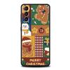 Funny Cartoon New Year Christmas Santa Phone Case For Samsung Galaxy S24 S23 S22 S20 Ultra S21 FE 5G S10 S9 Plus S10E S8 Cover