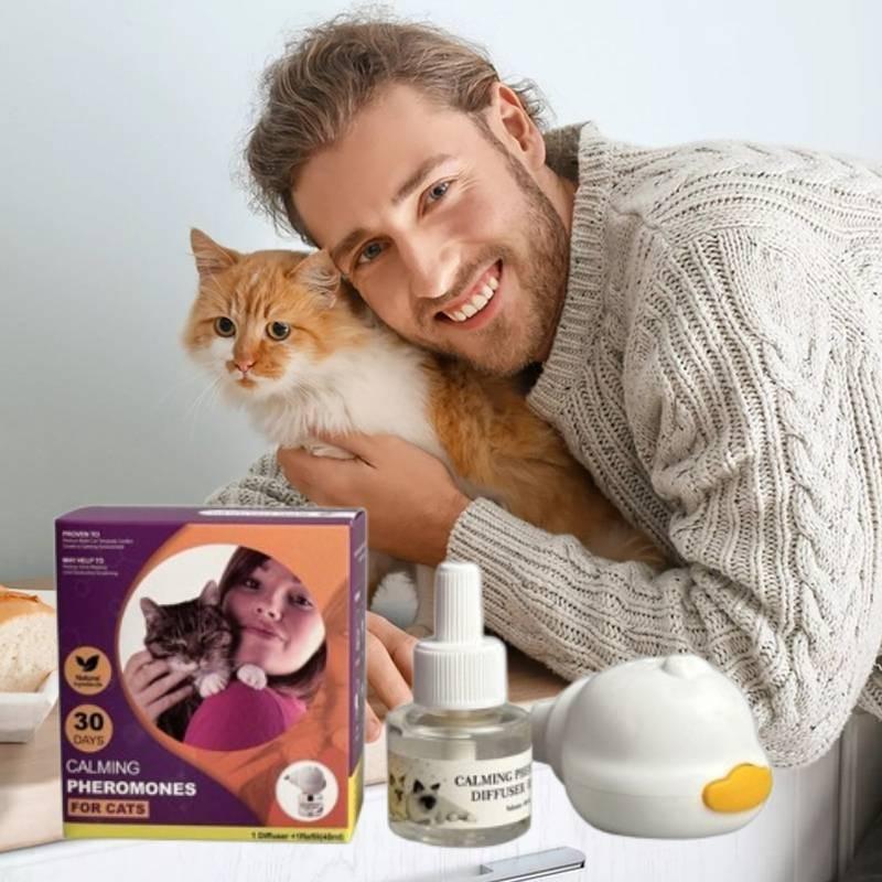 Pheromone For Diffuser Cats Plugin Relaxants Pet Emotional Comfort Spray Tool