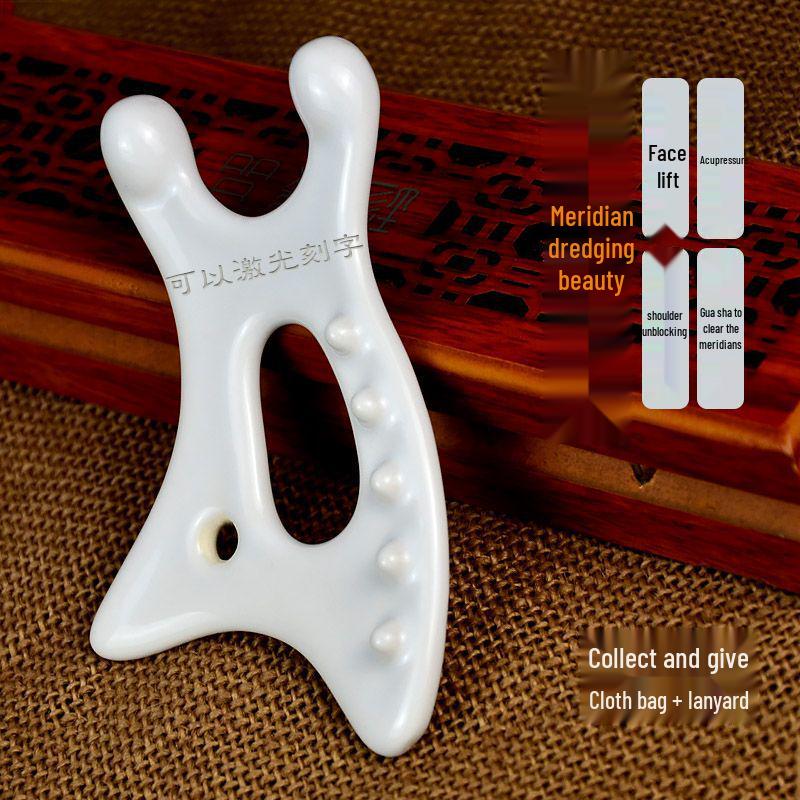 Korean Ceramic Gua Sha Facial Massage Tool