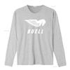 T-shirt con Stampa Logo Buell Motorcycles Girocollo vintage Lavata Comoda Elasticizzata moda Casuale Traspirante streetwear