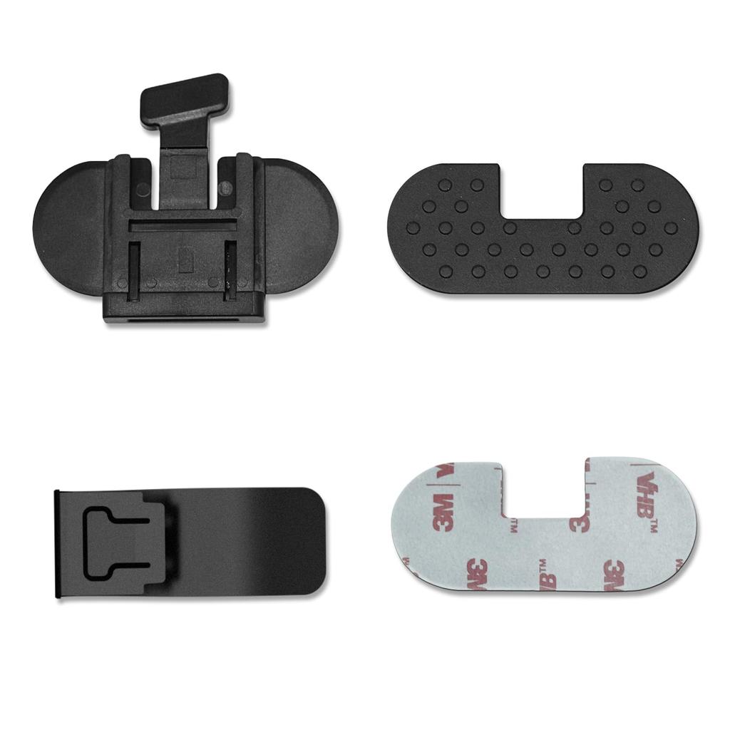 TNICER Motorcycle Intercom Mounting Base for G1EX 1 Set (Includes Double-Sided Tape) -